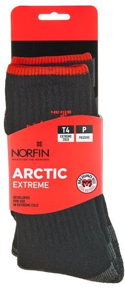 Носки Norfin T4P ARCTIC MERINO EXTREME CREW р.(39-41) M 304747-02M фото