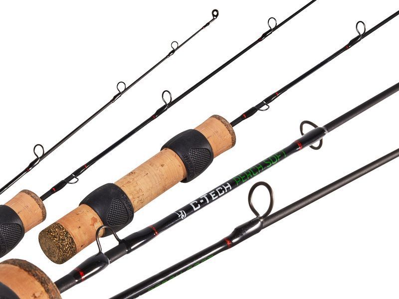 Вудка зимова розбірна Lucky John C-Tech PERCH Soft (графіт) 50см LJ105-01 фото