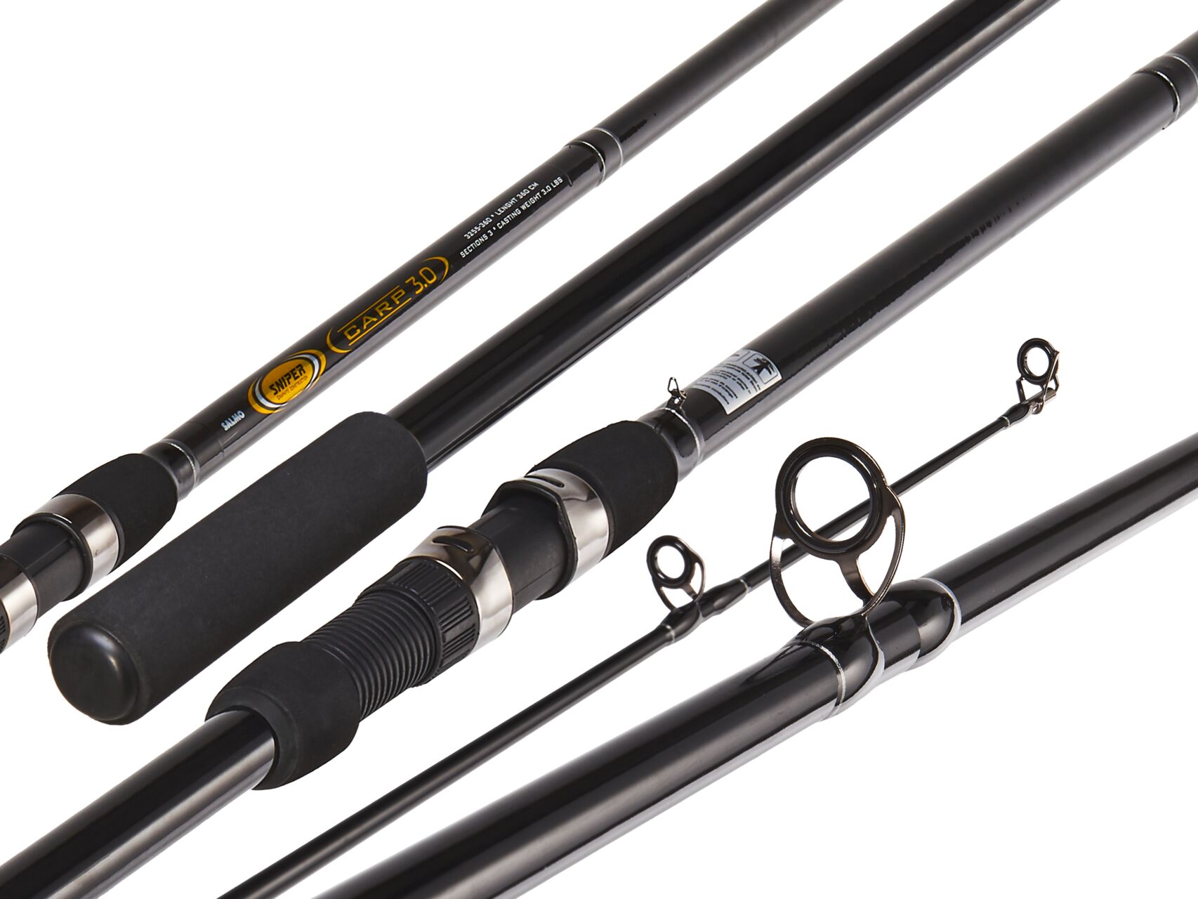 Вудилище коропове 3-хколінне Salmo Sniper CARP 3.0 3.0lb/3.60, фото 2