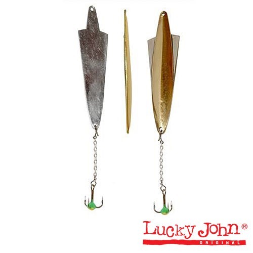 102-3-GS Блесна зимняя Lucky John WING (тройник-цепочка) 5.5г. 50мм