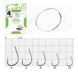 Крючки с поводком Cobra FEEDER 70cm, 0,12mm, разм.12, 10шт. CNF100-012 фото