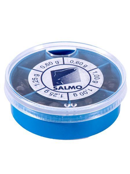 Грузило розрізне (набір) Salmo ДРОБИНКА KP 70г (2х0,6/2х1/2х1,25г) 1007-KP70 фото