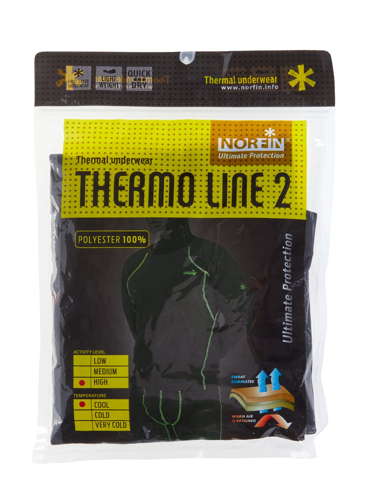 Термобілизна натільна Norfin THERMO LINE 2 (1-й шар) M / *, фото 6