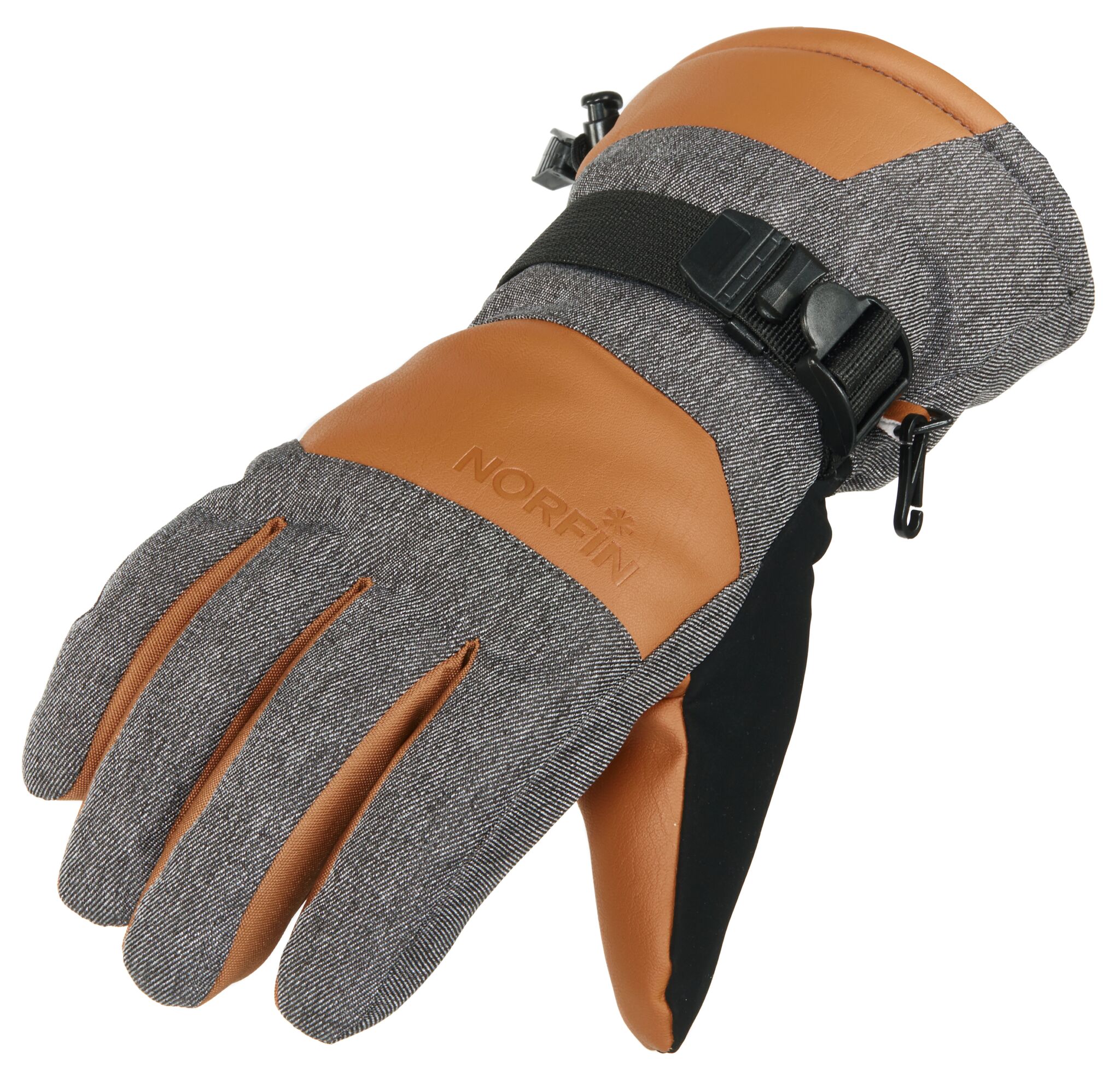 Рукавички Norfin LEGEND (100 % PL,штучна шкіра, windstop) р.XL