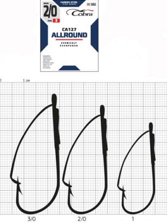 Гачок (C075NSB) Cobra ALLROUND (сер.CA127/ K030) *3шт.