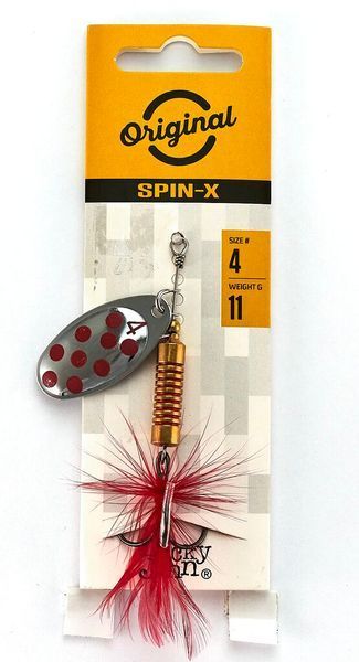 Блешня оберталка LJ SPIN X ROUND 04 11.0г LJSR04-SR фото