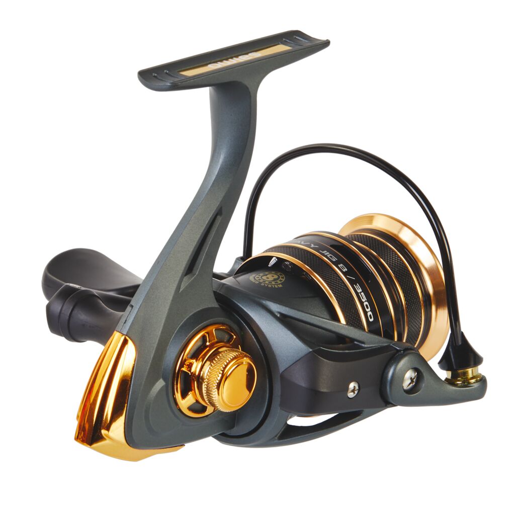 Котушка безінерц. Salmo Elite HEAVY JIG 8 (270g/ 5,1:1/ 7+1) 3500FD, фото 3