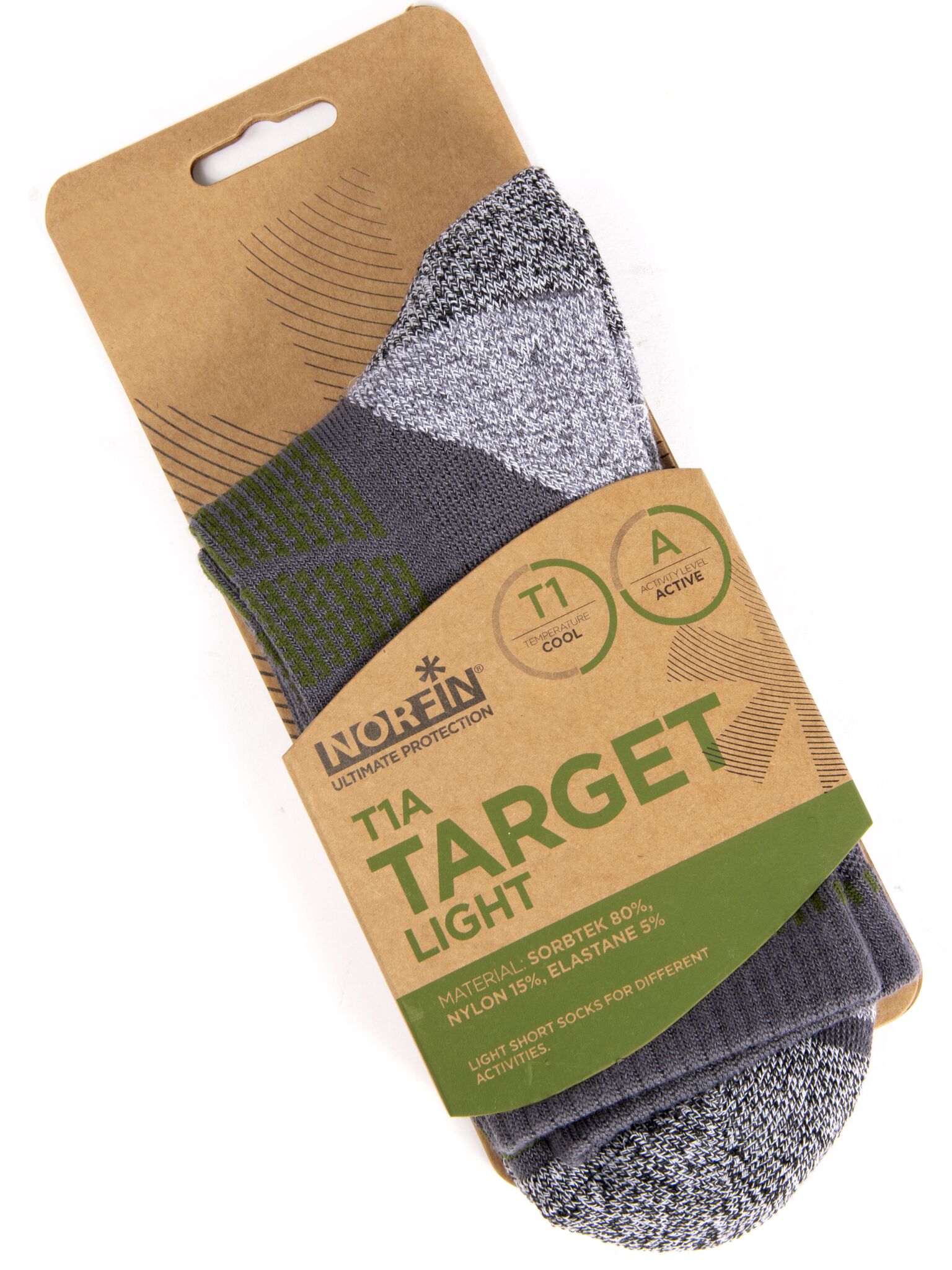Шкарпетки Norfin TARGET LIGHT T1A (80% Sorbtek,15% нейлон,5% еласт.) р.M(39-41), фото 6