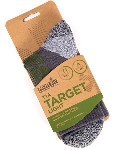 Шкарпетки Norfin TARGET LIGHT T1A (80% Sorbtek,15% нейлон,5% еласт.) р.M(39-41) 303751-02M фото