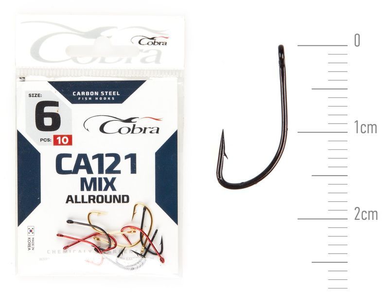 Гачок (C7515MIX) Cobra ALLROUND (сер.CA121MIX/ 006) *10шт. CA121MIX-006 фото