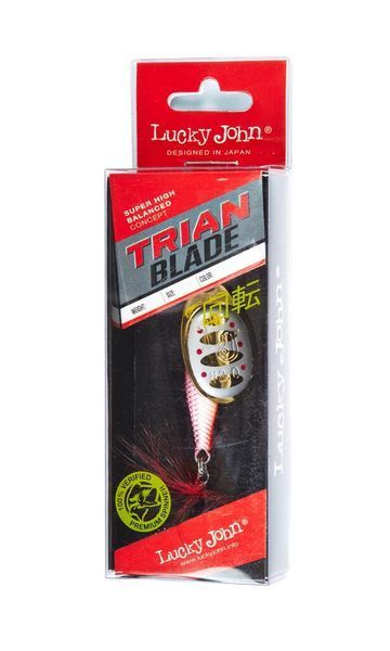 Блесна LUCKY JOHN Trian Blade Round 12 г LJTBR12-002 фото