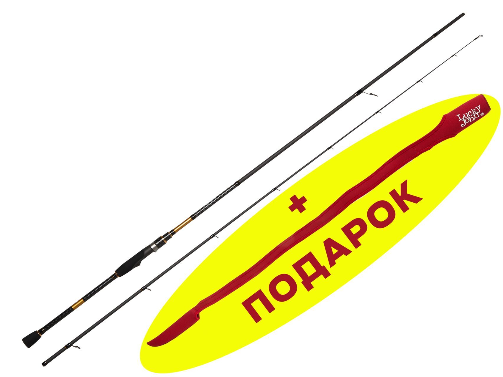 Спінінг LUCKY JOHN Anira 24 8'0" (244 см, 5-24 г, арт. LJA-802MLF)