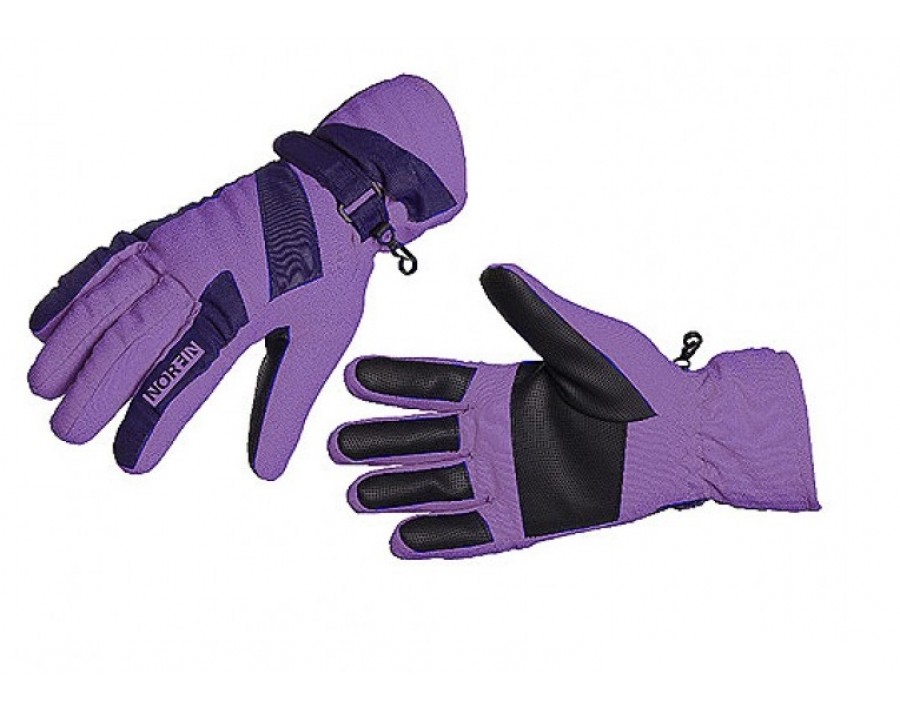 Рукавички мембранні жіночі Norfin Women WINDSTOP VIOLET (фліс / утеплювач / PL) р.L