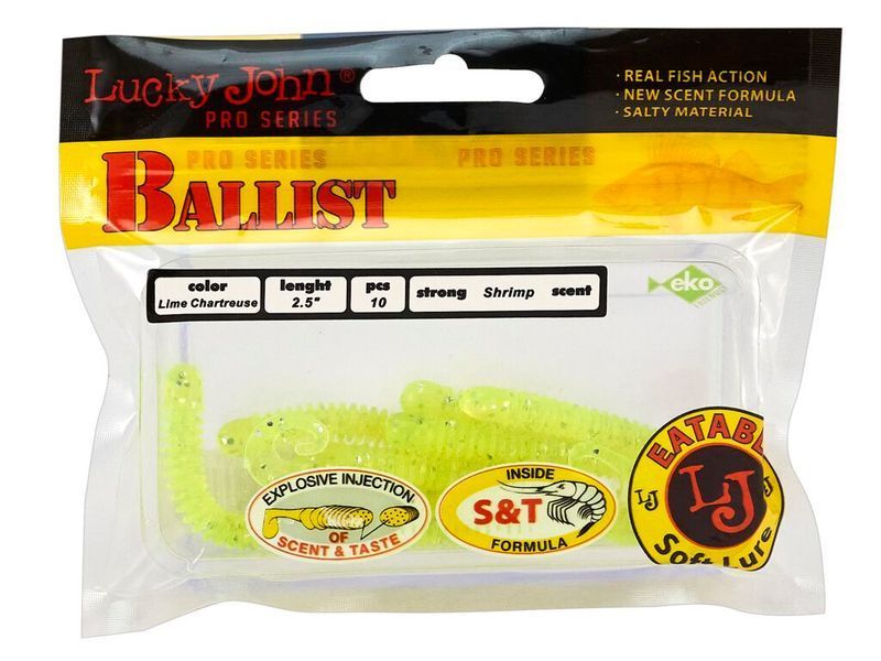 Твістер силікон. BALLIST LJ Pro Series 2,5 "/ 071 *10 140101-071 фото