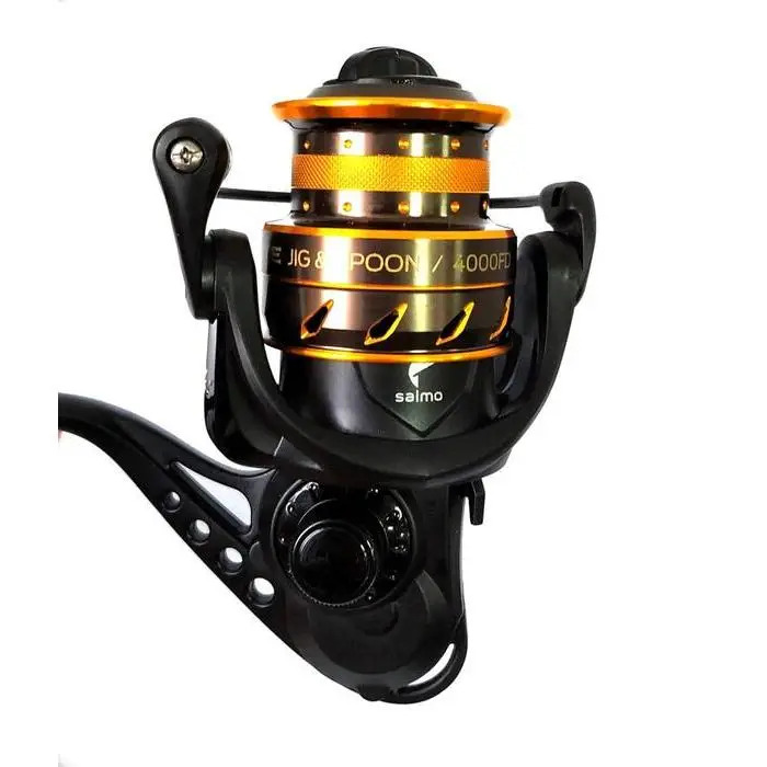 Котушка безінерц. Salmo Elite JIG & SPOON 10 (321g/ 5,1:1/ 9+1) 4000FD, фото 7