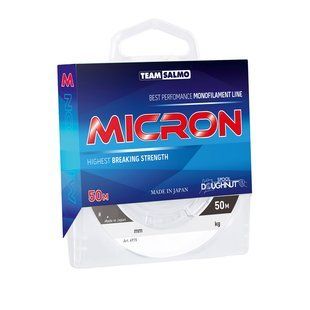 Жилка моно зимова Team Salmo MICRON 0,09 / 50м (інд.уп/ *12) 4915-009 фото