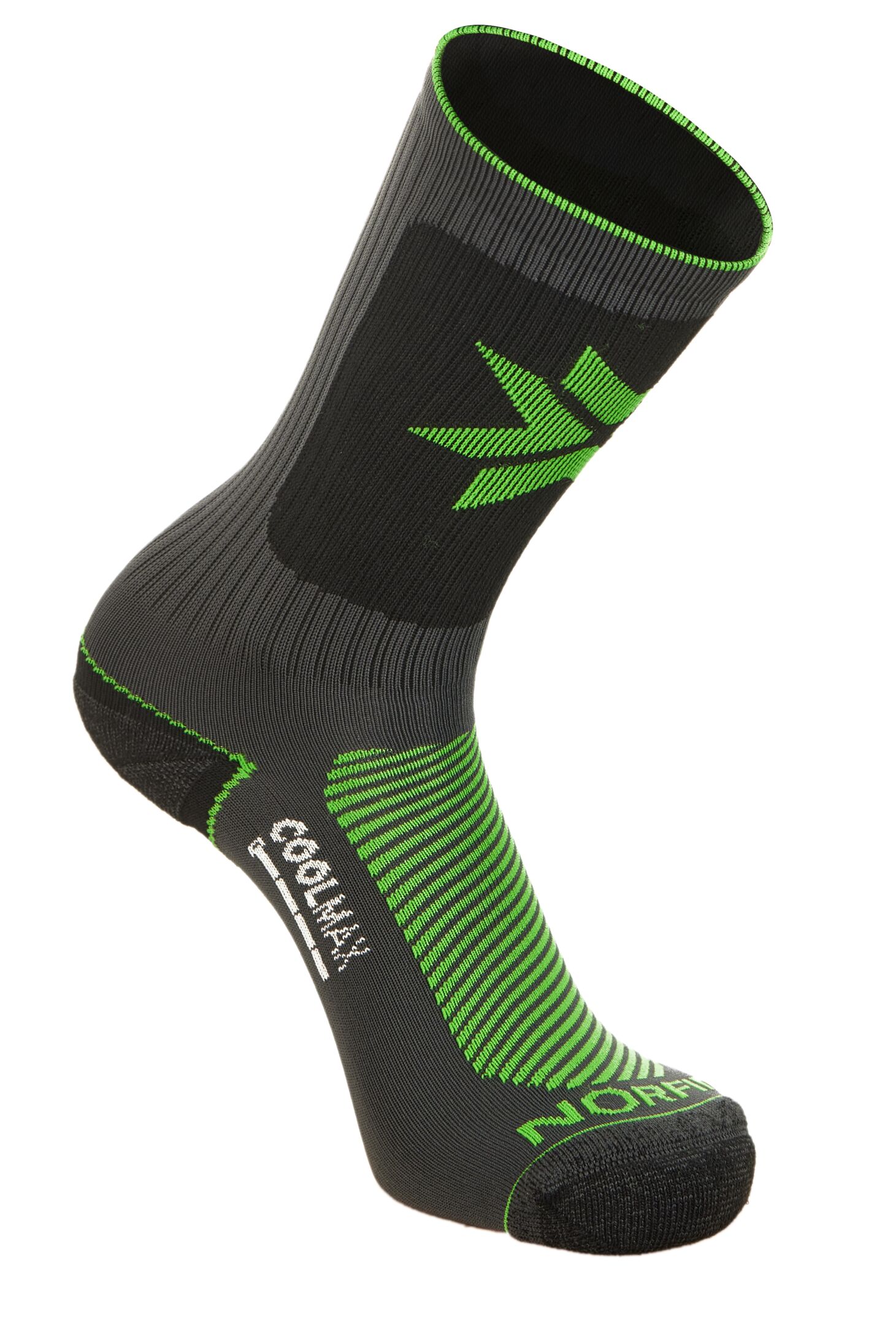 Шкарпетки Norfin T1A ELEMENT ACTIVE COOLMAX CREW (70% coolmax,18% PL, 7% Ny, 5% еласт.) р.L(42-44), фото 2
