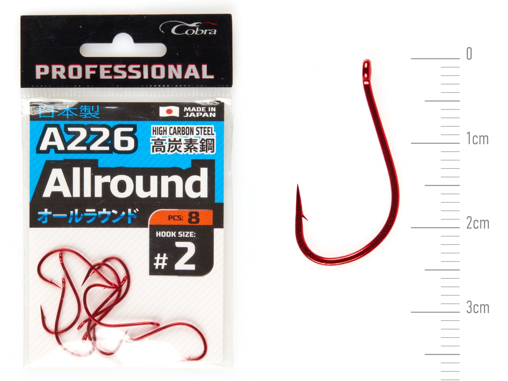 Гачки Cobra Pro AIIROUND сер.A226 розм. 8шт