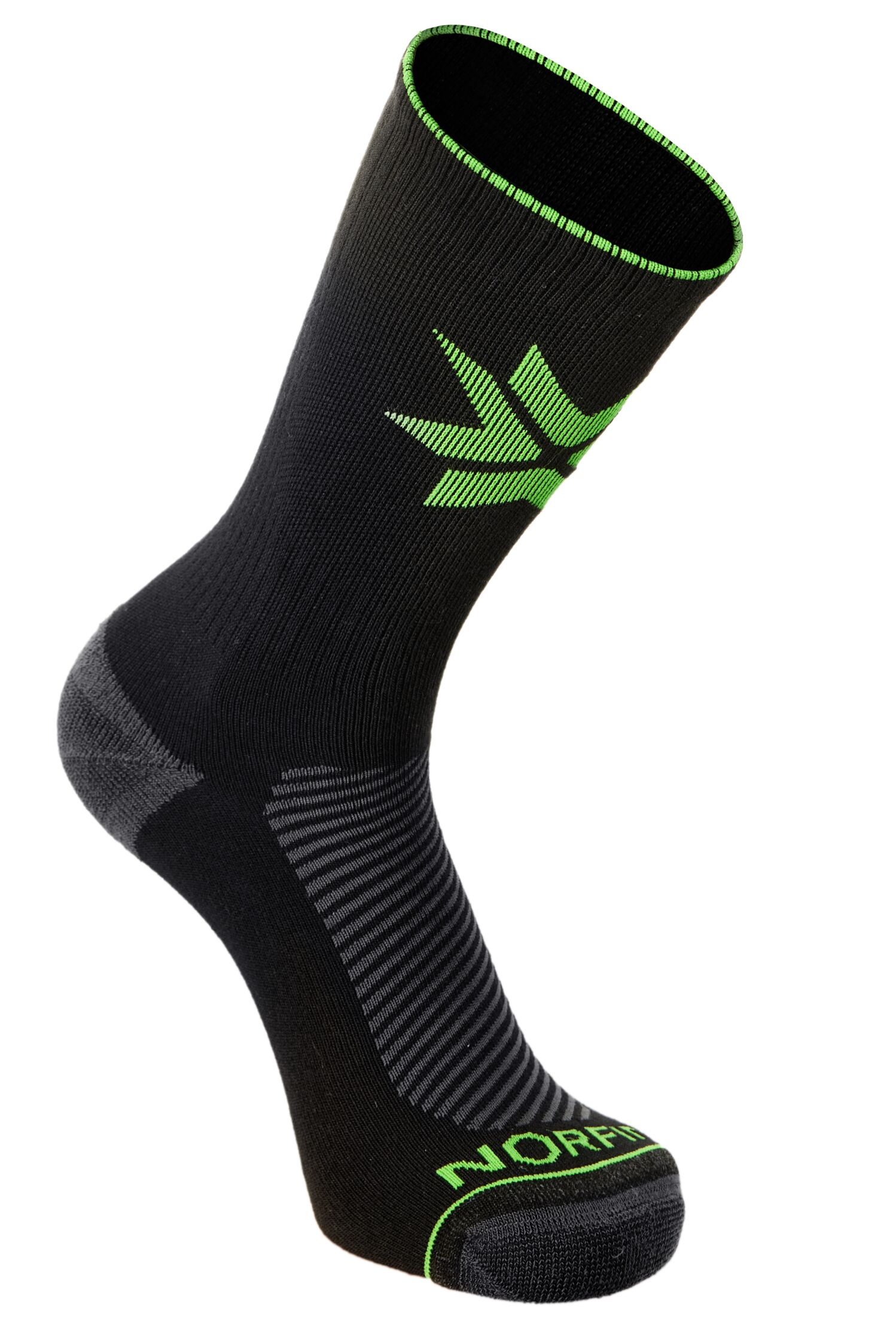 Шкарпетки Norfin T1M ELEMENT HIKING COOLMAX CREW (60% Ny,20% coolmax,17% PL, 3% еласт.) р.M(39-41), фото 2