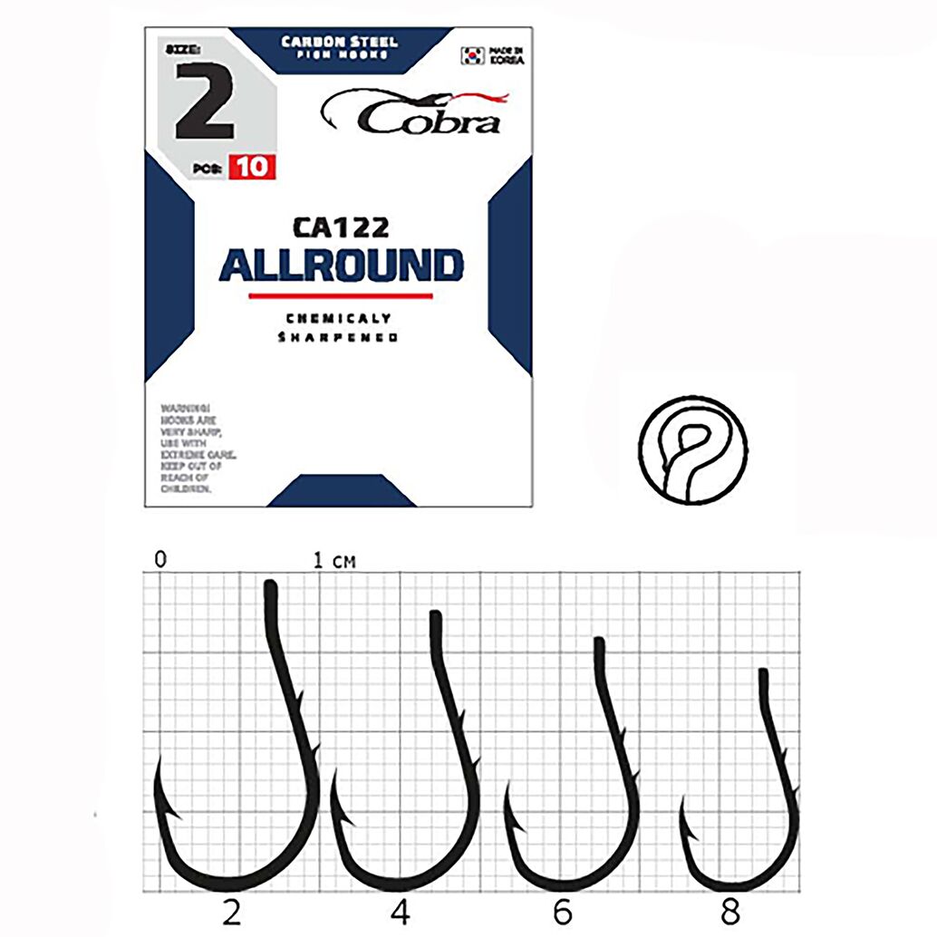 Гачок (C0071BZ) Cobra ALLROUND (сер.CA122/ 006) *10шт.