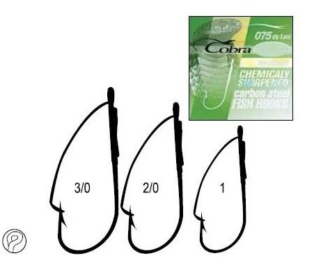 Крючок (CA127) Cobra WEEDLESS (сер.075/К020) *3