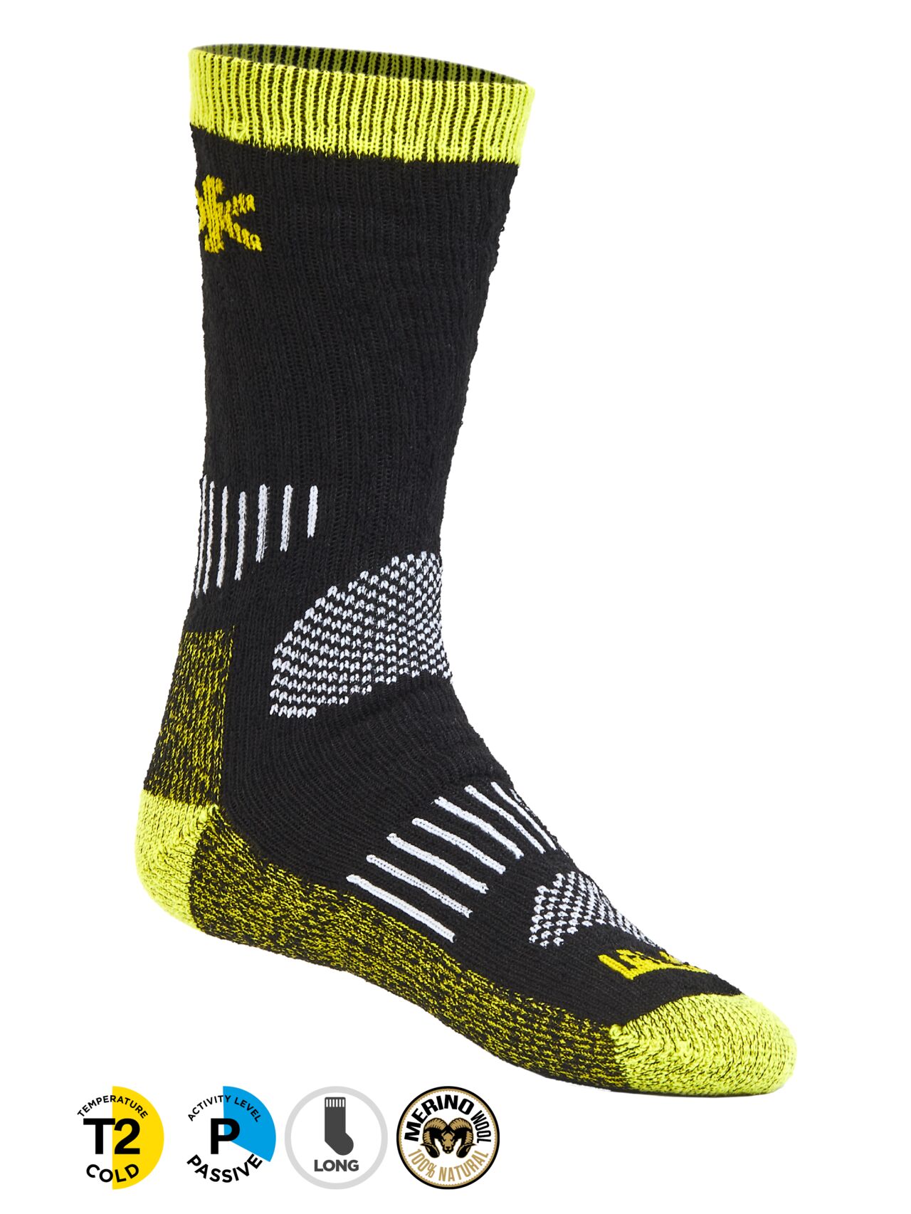 Шкарпетки Norfin BALANCE WOOL T2P (65% акрил,20% поліест.,12% вовна, 3% еласт.) р.XL(45-47)
