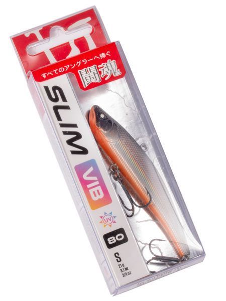 Воблер вертикальний, потопаючий, LJ Pro Series SLIM VIB S 80.00 LJSVIB80-101 фото