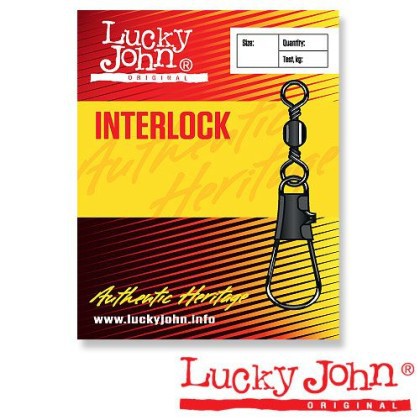 Застібка+вертлюг LJ INTERLOCK 003 / *10