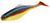 Виброхвосты съедоб. искусст. LJ Pro Series ROACH PADDLE TAIL 5.0in (12.70)/G07 4шт. 140181-G07 фото