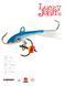 Балансир Lucky John FIN 3 с тр. 40мм/15H блистер 71313-15H фото