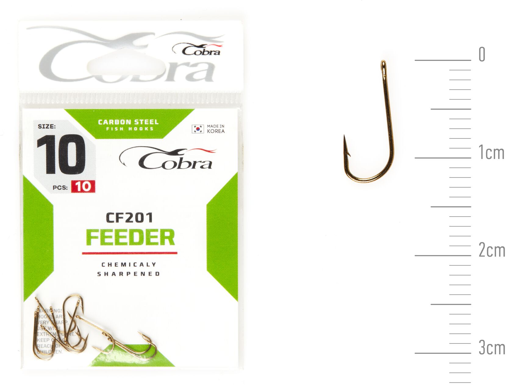 Гачок (C1161BZ) Cobra FEEDER (сер.CF201/ 010) *10шт., фото 2