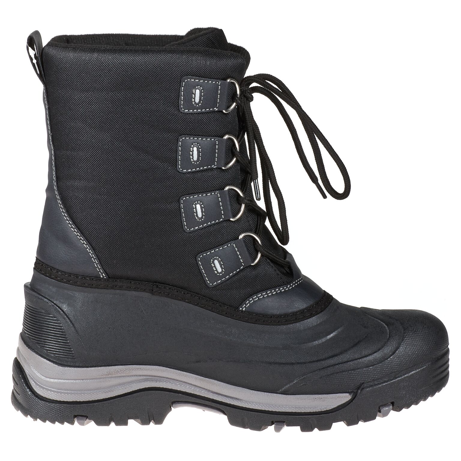 Черевики зимові Norfin JASPER (Ny+PU, Thinsulate, чорні) -20 ° / р.43, фото 4
