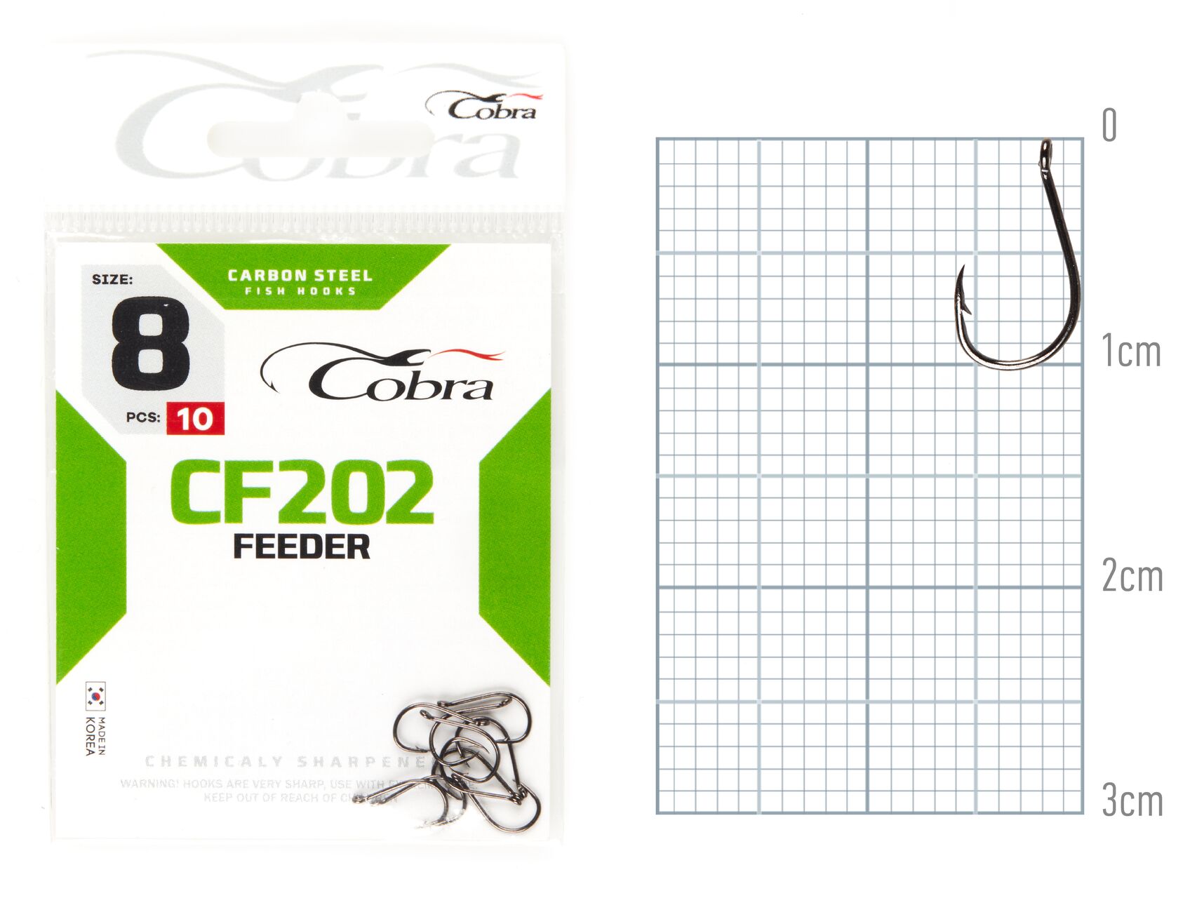 Гачок (C1171NSB) Cobra FEEDER (сер.CF202/ 008) *10шт., фото 2