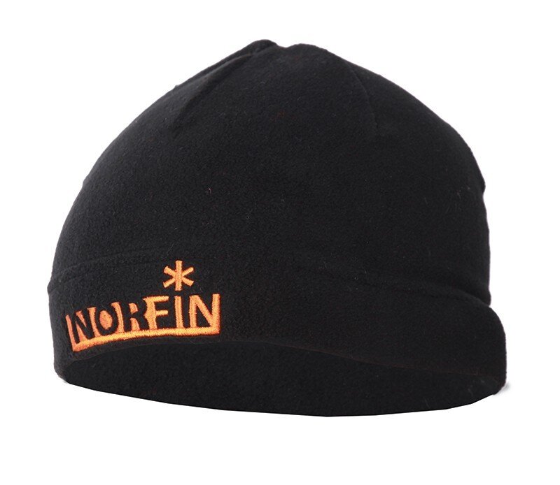 Шапка флісова підліткова Norfin FLEECE JUNIOR (чорна) р.L