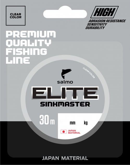 Леска монофильная зимняя Salmo Elite SINKMASTER 030/012