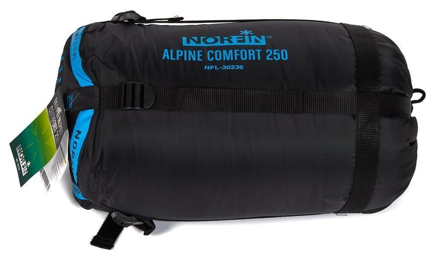 Мішок-ковдра спальн. Norfin ALPINE COMFORT 250 +10&deg;- (0&deg;) / 200х80см / NFL/ L NFL-30236 фото