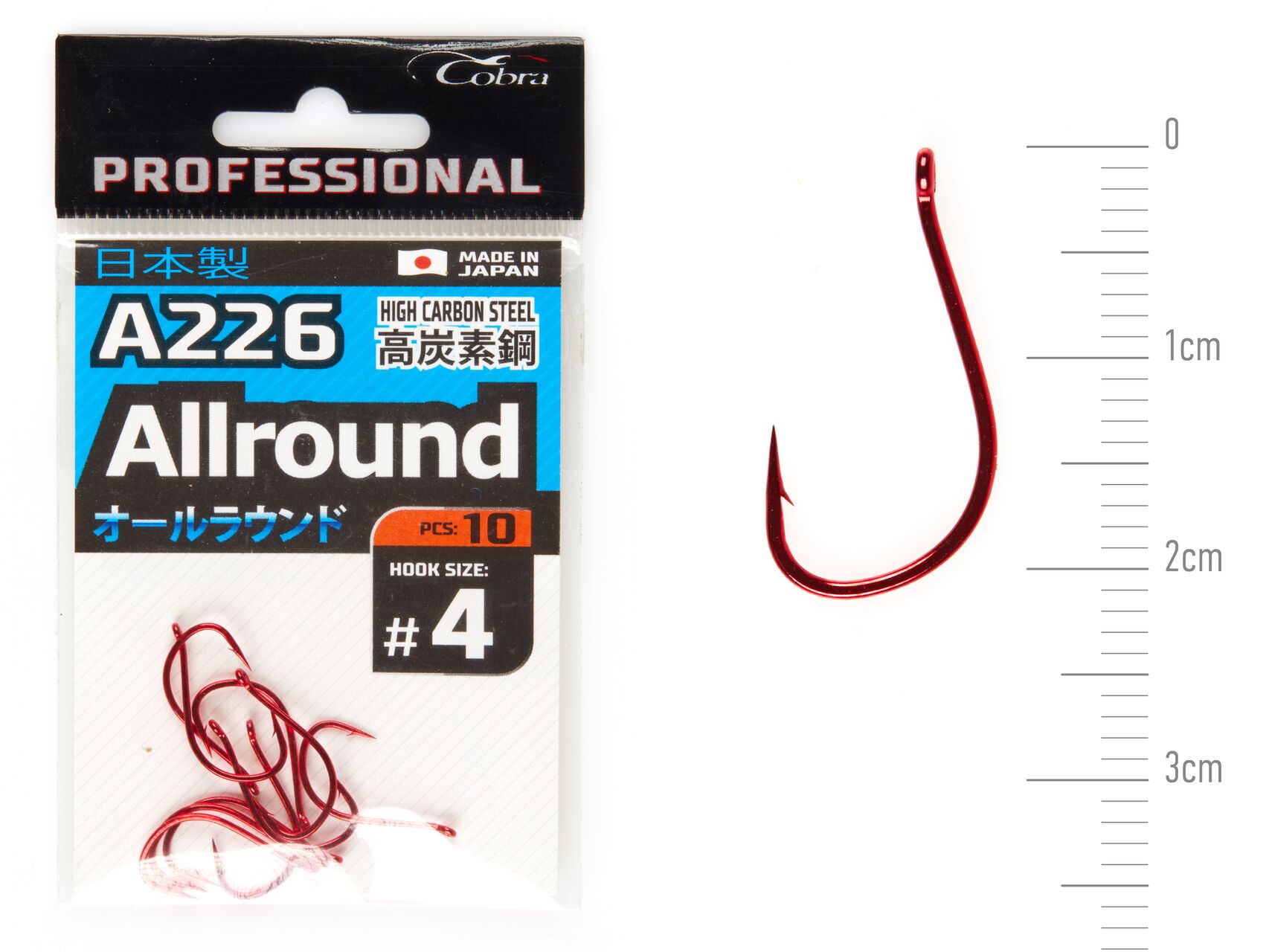 Гачки Cobra Pro AIIROUND сер.A226 розм. 10шт