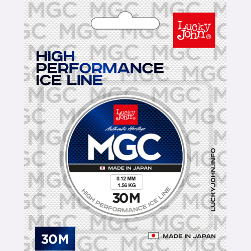Жилка моно зимова Lucky John MGC 0,08 / 30м (інд.уп/ *12)