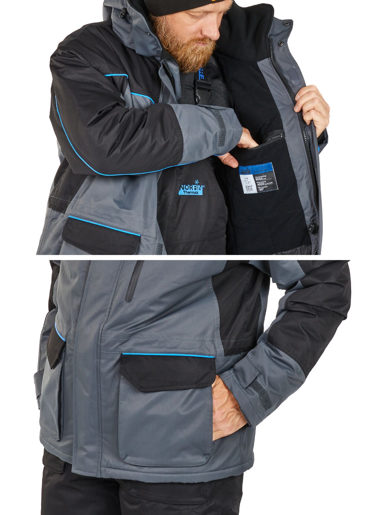 Костюм зимовий мембран. Norfin THERMAX -20°/ 6000мм / S, фото 5