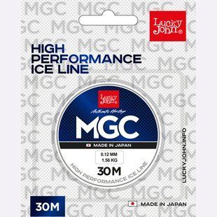 Жилка моно зимова Lucky John MGC 0,10 / 30м (інд.уп/ *12) LJ4000-010 фото