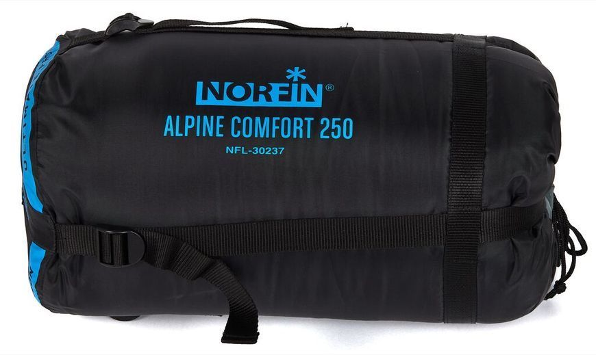 Мішок-ковдра спальн. Norfin ALPINE COMFORT 250 +10&deg;- (0&deg;) / 200х80см / NFL/ R NFL-30237 фото