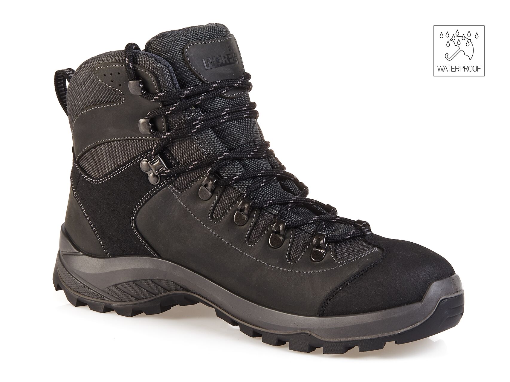 Черевики трекінгові мембран. демісезон. Norfin Ntx BLACK SCOUT р.42
