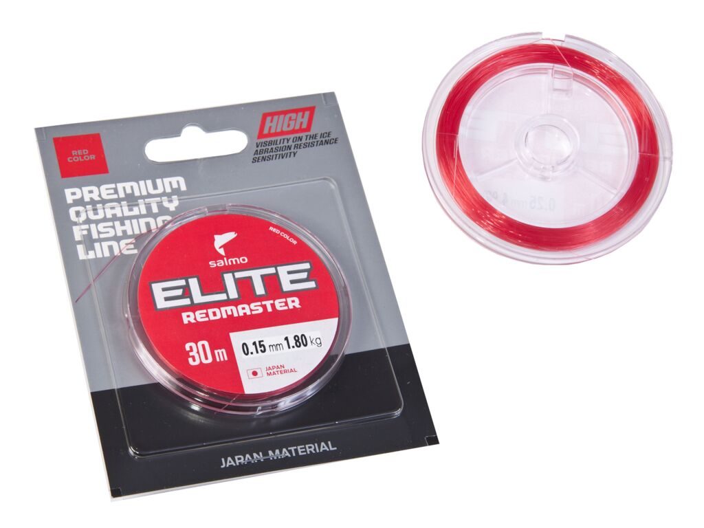 Леска монофильная зимняя Salmo Elite REDMASTER 030/015