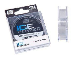 Жилка моно зимова Team Salmo ICE POWER 0,103 / 50м (інд.уп/ *12) TS4924-010 фото