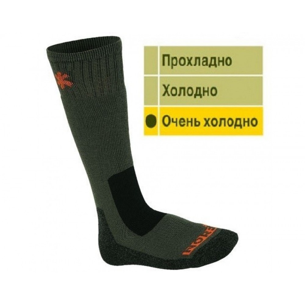 Носки Norfin Hunting 740 (высокие) (42-44 ) Хаки (740-L)