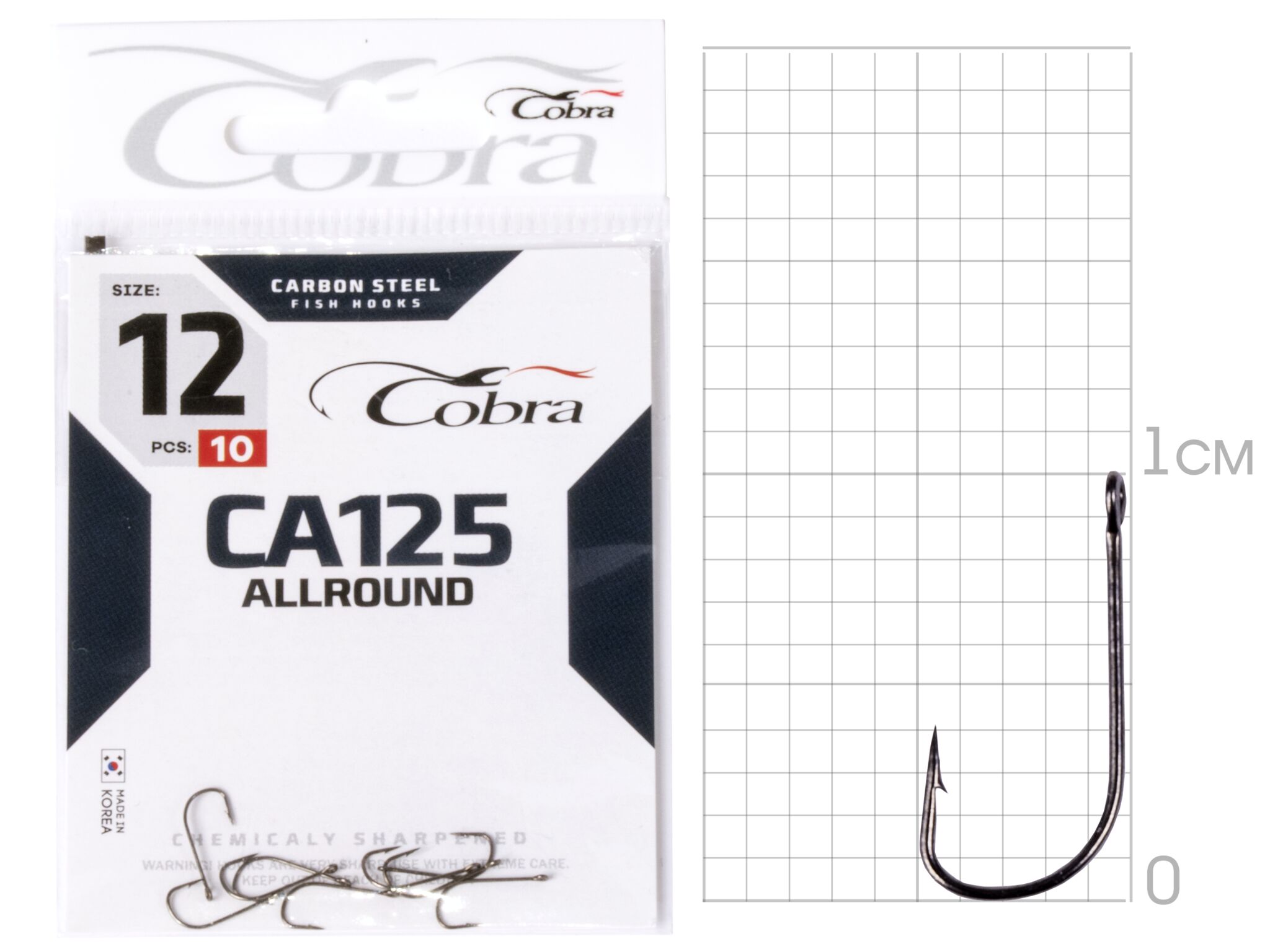 Гачок (C101NSB) Cobra ALLROUND (сер.CA125/ 006) *10шт.
