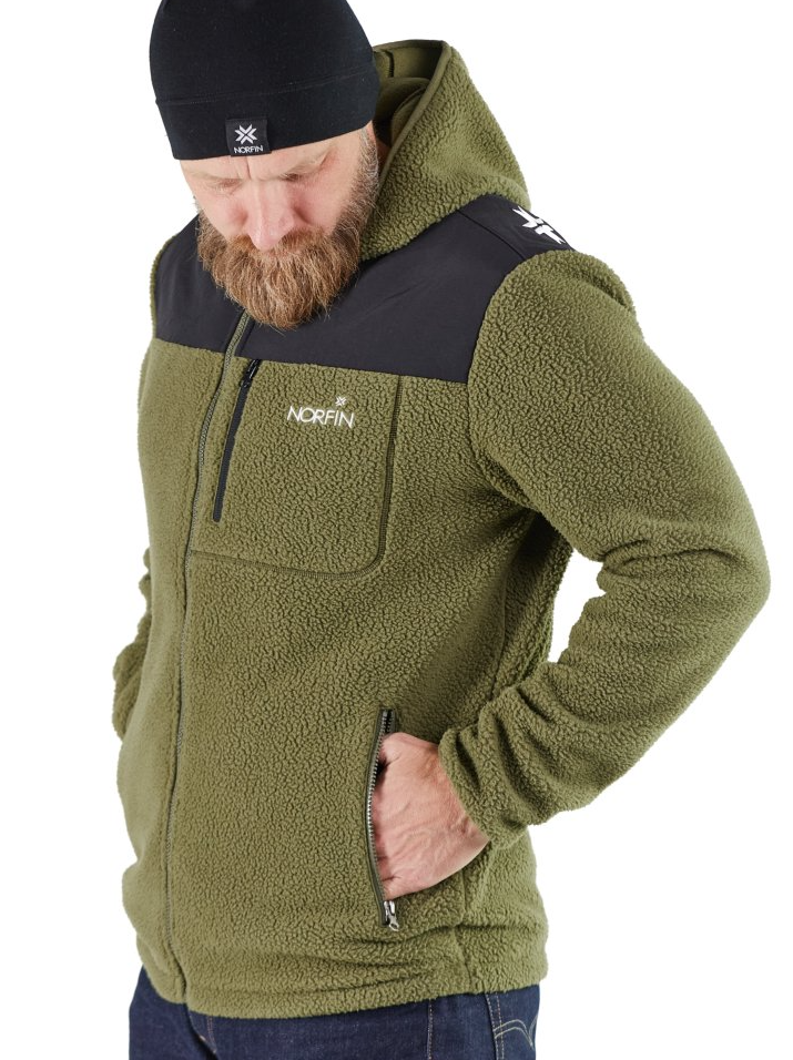 Куртка фліс. Norfin POLARGUARD GREEN 02 р.М, фото 4