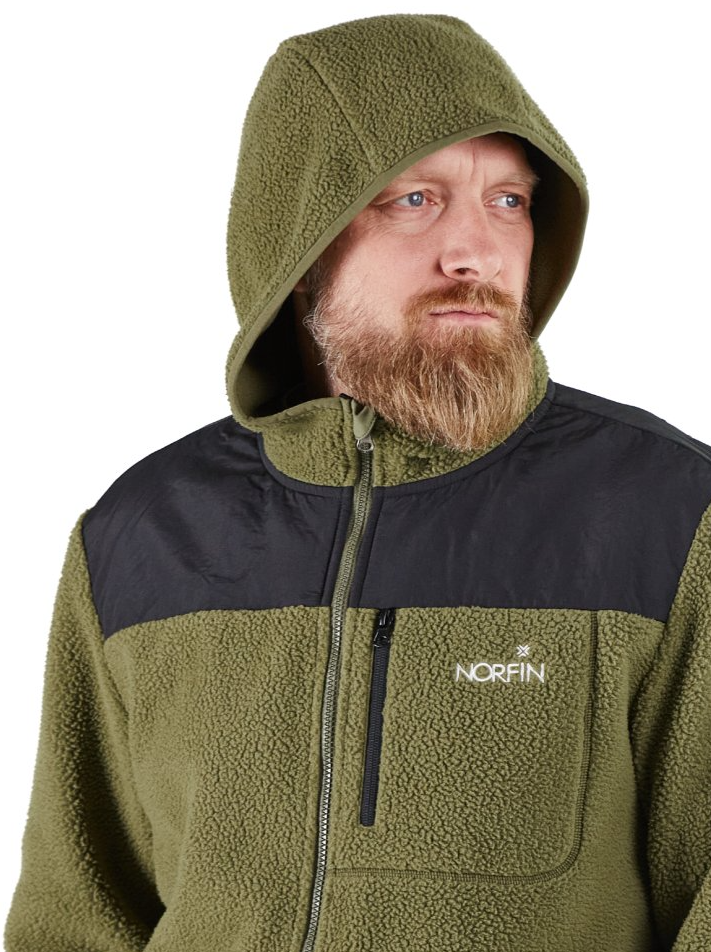 Куртка фліс. Norfin POLARGUARD GREEN 02 р.М, фото 5