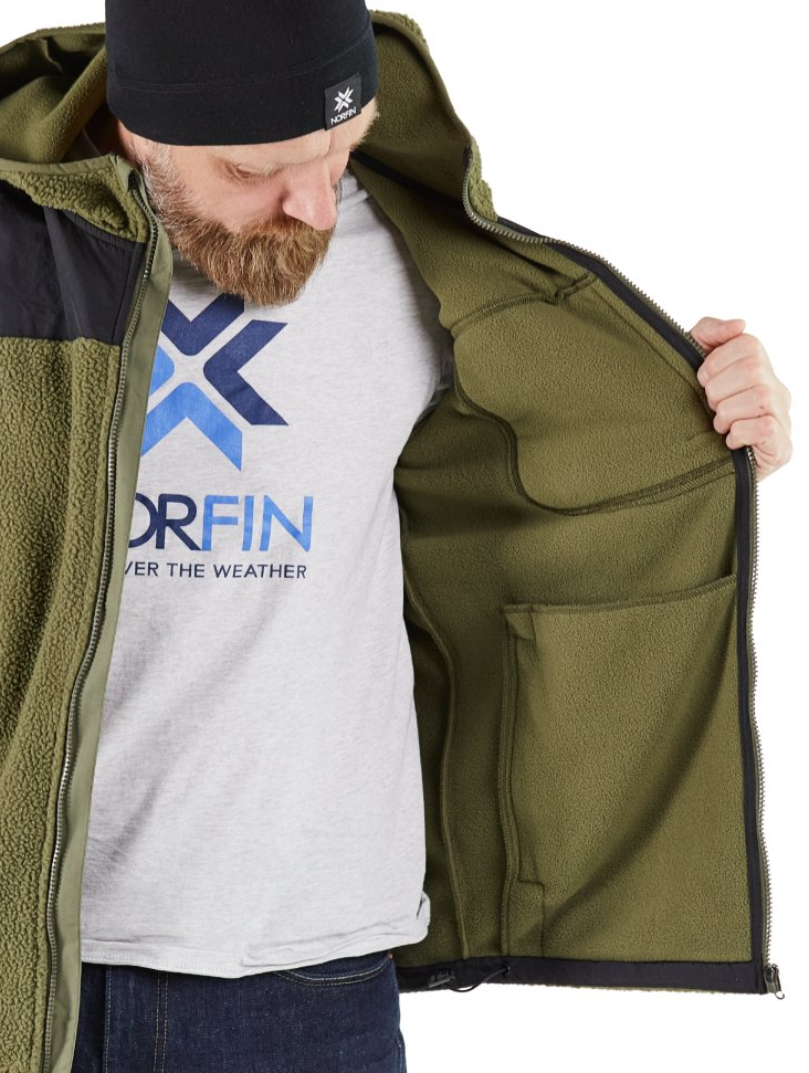 Куртка фліс. Norfin POLARGUARD GREEN 02 р.М, фото 2