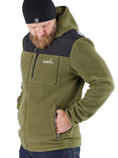 Куртка фліс. Norfin POLARGUARD GREEN 02 р.М 388202-M фото